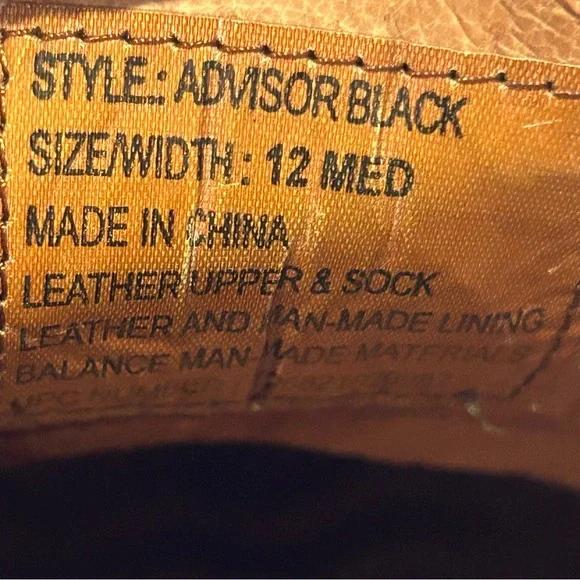 Giorgio Brutini Black Leather Oxford Shoes Men’s Size 12 - Picture 6 of 6